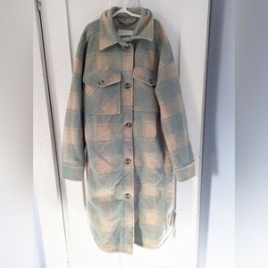 American Eagle Long Shacket